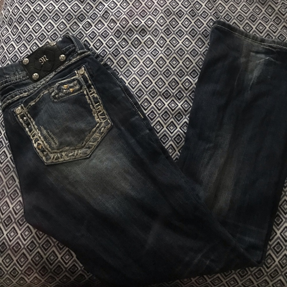 Miss me jeans size 32 signature boot